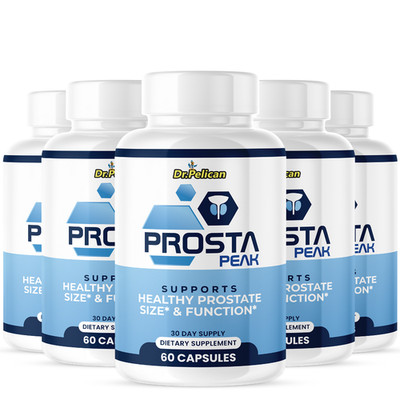 Prosta Peak- Support Supplement for Men - Urinary & Bladder Health-5 Bottles