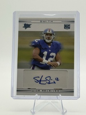 2007 Topps Performance - Steve Smith #121 Rookie Autographs (AU, RC)