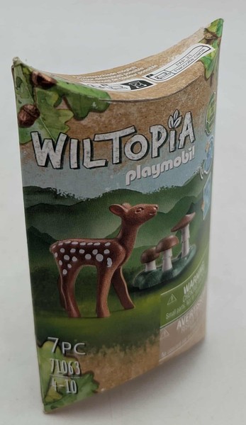 Playmobil 71063 Wiltopia Rehkitz Reh Kitz Dammwild Mit Pilzen Waldtiere Neu-image
