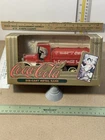 NIB VTG COCA-COLA COKE DIE-CAST METAL BANK TRUCK FIRST TANK CAR 1994 ERTL CO
