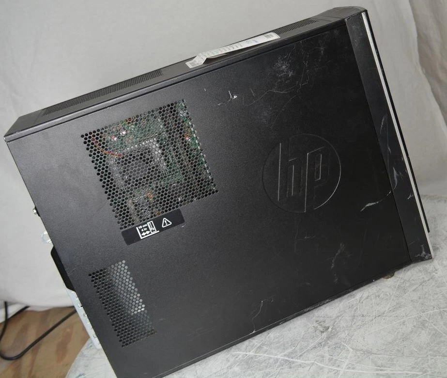 HP 400-314 G4A91AA#ABA Tower AMD E1-2500 APU 1.4GHz 4GB SEE NOTES - Image 3 of 4