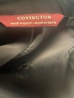 Covington men's suit Jacket 38R, pants 30x30, black, excellent condition — photo 7