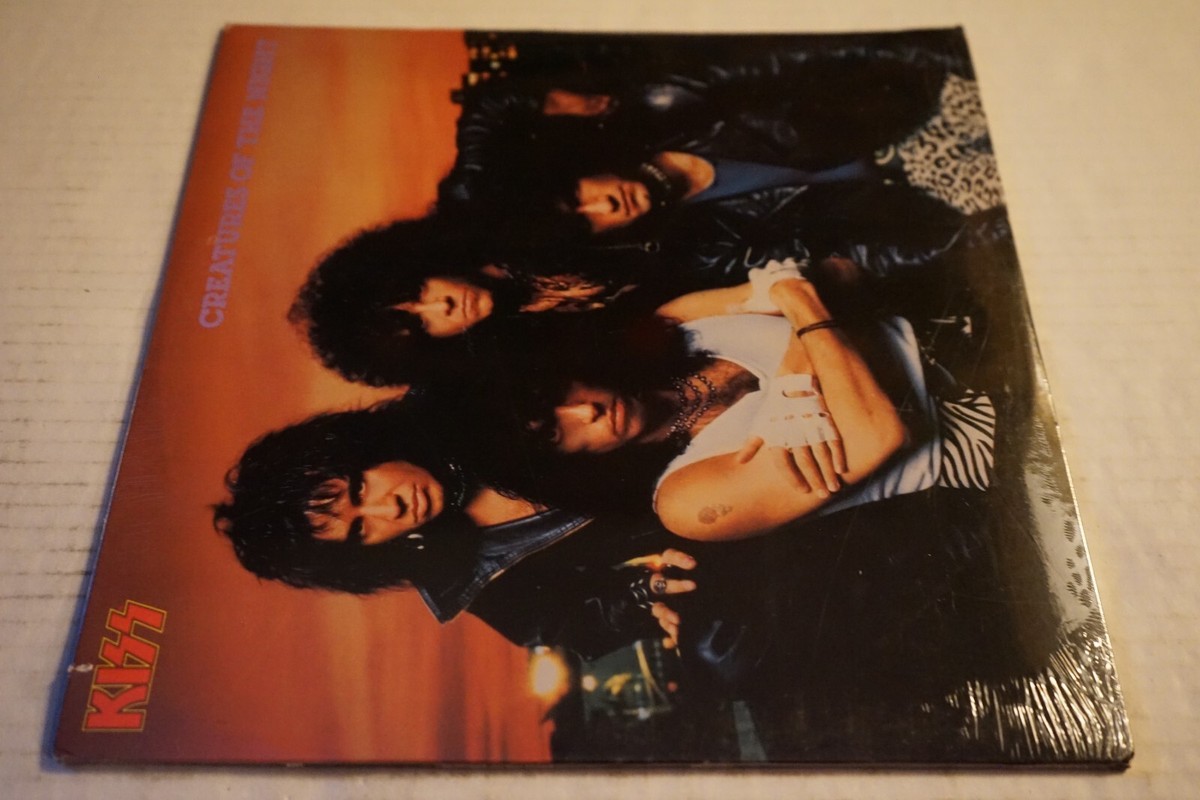Kiss Creatures Of The Night LP Rare No Makeup Mercury 1985