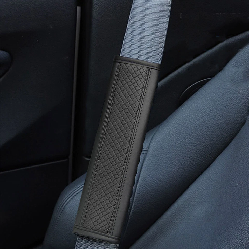 Capa de cinto de segurança para carro alça almofada ombro conforto almofada decoração acessórios para carro - Imagem 2 de 4