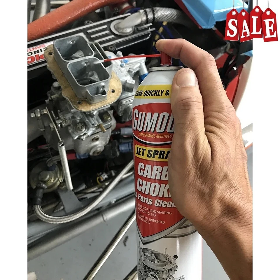 Gumout Carb And Choke Carburetor Cleaner 14 Oz. Engine Parts Spray (Pack of 2) - Image 3 of 4