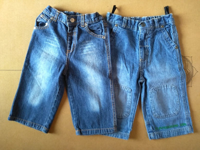 Jungen Jeans Gr 80 2 Jeans Bikerjeans Blau Set