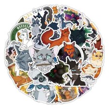 Krieger Katzen Sticker 52 St&uuml;ck Warriorcats