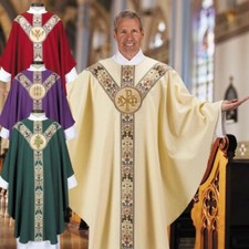 Coronation Collection Gothic Chasuble With Stole Church Vestment Sets 59 In