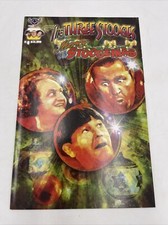 The THREE STOOGES #1, 2016, Moe, Merry Stoogemas Xmas Wheatley cv