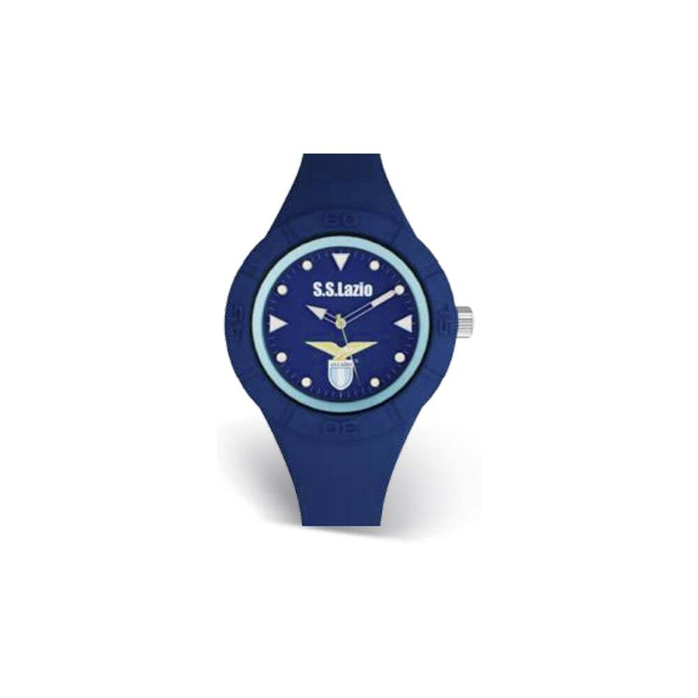 Mens Wristwatch SS LAZIO P-LB485XB1 Silicone Blue OFFICIAL