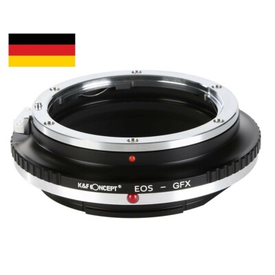 K&F Concept Adapter  Canon EF Objektive auf Fuji GFX Mount Kamera