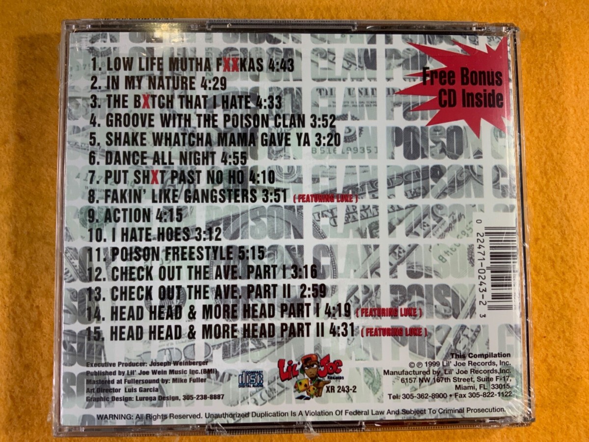 N7-20 JT MONEY & THE POISON CLAN The Best of .. SEALED .. PARENTAL