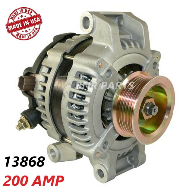 200 AMP 13868 Alternator Dodge Chrysler Sebring Stratus High Output