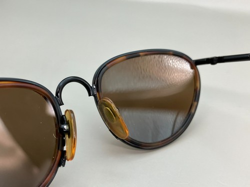 Mossho Sunglasses "De Niro" 003 Made in Italy Round Black Tortoise - Picture 5 of 15
