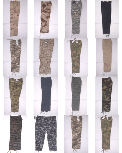 TACTICAL FATIGUE PANTS ACU CAMOUFLAGE ATACS MENS BDU TROUSERS PROPPER ROTHCO etc - Picture 1 of 26