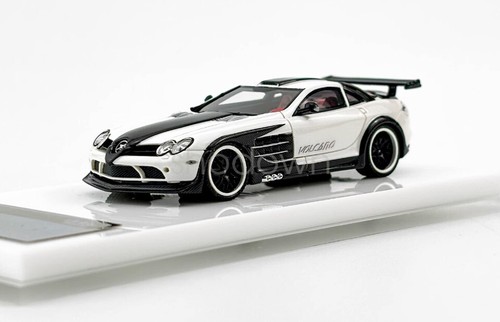 Modellino VMB scala 1:64 bianco per Benz SLR Hamann Coupè Racing Sport resina pressofusa - Foto 2 di 7