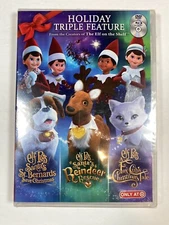 Holiday Triple Feature Santa's Elf Pets Tales Collection DVD & Blu-Ray**SEALED