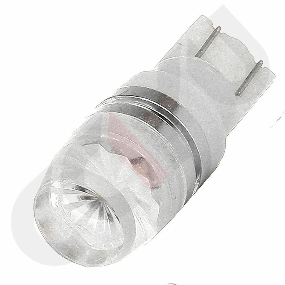 2x White T10 Wedge Samsung 1W LED Bulbs License Plate Instrument Cluster Lights - Image 4 of 4