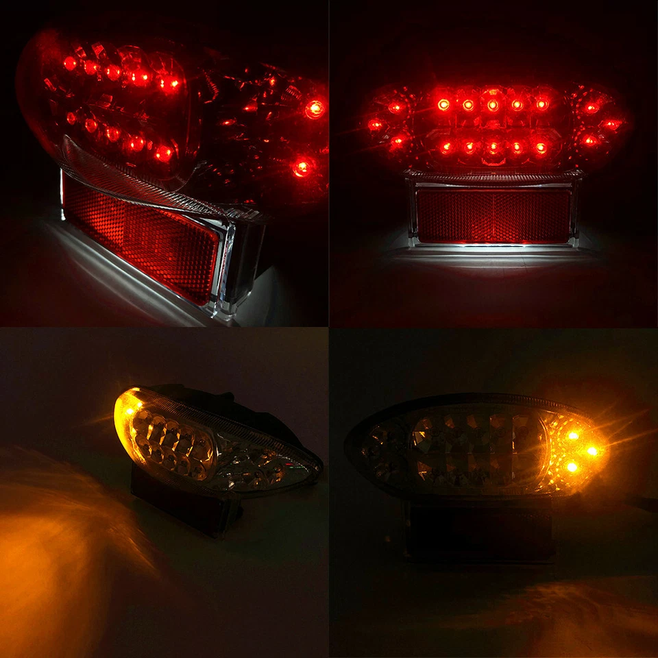 Luz trasera LED para SUZUKI GSX1300R Hayabusa / Katana GSX 600 GSX600F 750 GSX750F Foto 4 de 4