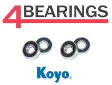 4 x Koyo 6204 2RS Sealed Wheel Bearings for 115mm PCD Hubs Trelgo Franc Trailer