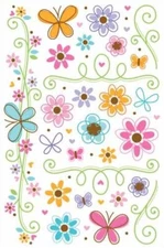 Doodlebug Sugared Rub-Ons - Teen Girl