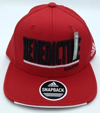 NCAA Benedictine Ravens Adidas Adult Structured Adjustable Fit Cap Hat NEW!