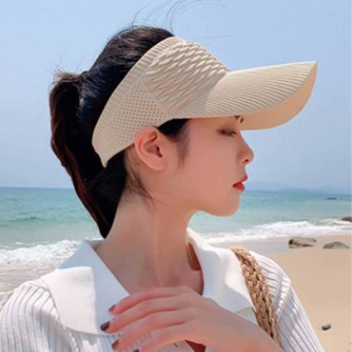 Womens Summer Sun Visor Hat Sports 
