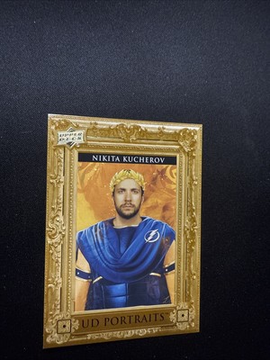 2023-24 UPPER DECK SERIES 2 UD portraits Nikita Kucherov # P34 TB Lightning