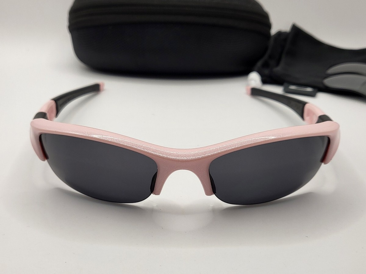 New OAKLEY Custom FLAK JACKET 1.0 Metallic Pink / Black New OAKLEY Custom FLAK JACKET 1.0 Metallic Pink / Black