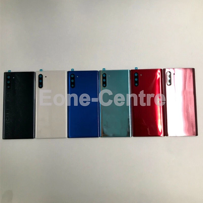 Cubierta de vidrio para puerta de batería + lente de cámara para Samsung Galaxy Note 10 + Plus 20 Ultra Foto 4 de 4