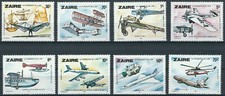 Zaire - Entwicklung der Luftfahrt Satz postfrisch 1978 Mi. 580-587