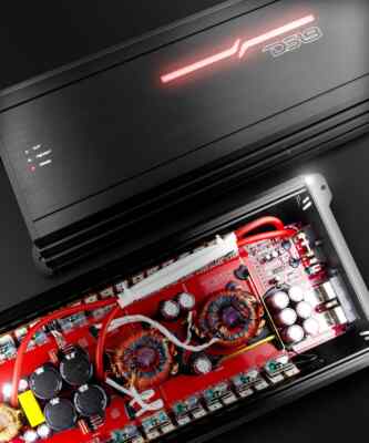 DS18 ZR2000.1D 6000 Watt Monoblock Class D Pro Car Audio Subwoofer