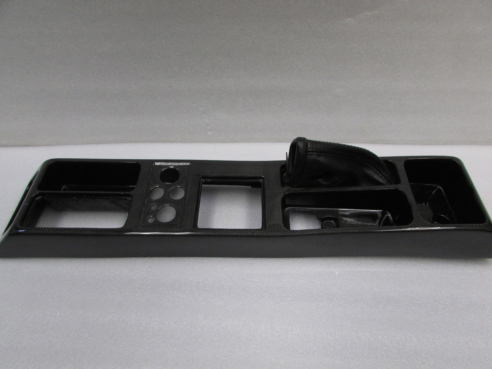 Ferrari F430, Upper Carbon Fiber Center Console, 1x1 Weave Pattern, New