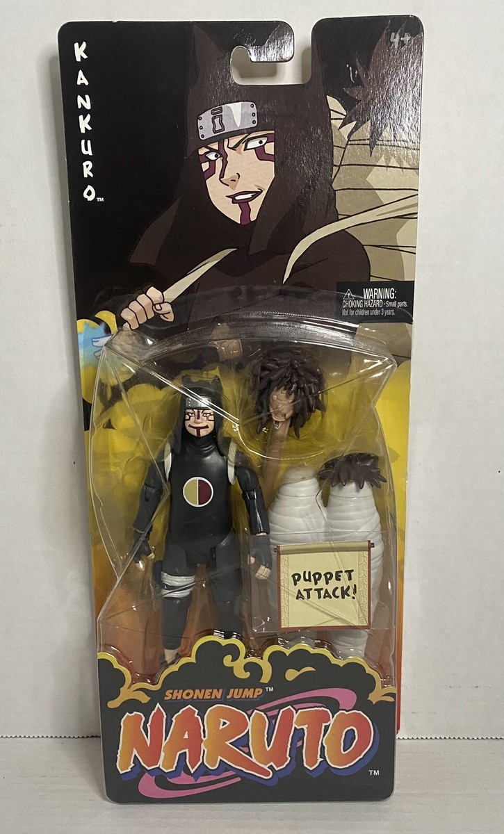 2007 Mattel Naruto KANKURO PUPPET ATTACK Action Figure New in