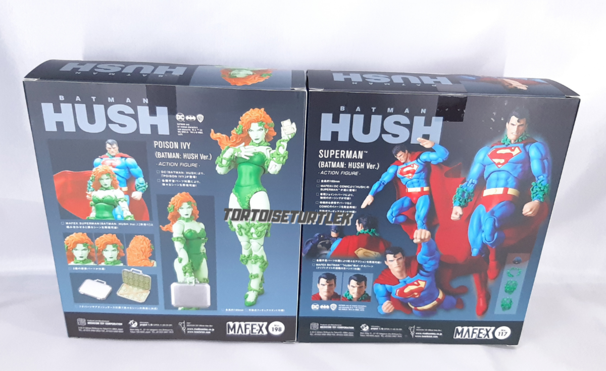 MAFEX #117 Superman #198 Poison Ivy BATMAN HUSH ver Set of 2 6