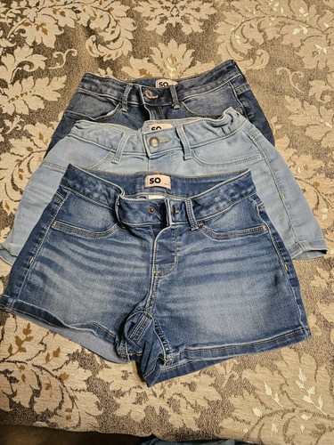 3 Pairs Girls  So Shorts size 10