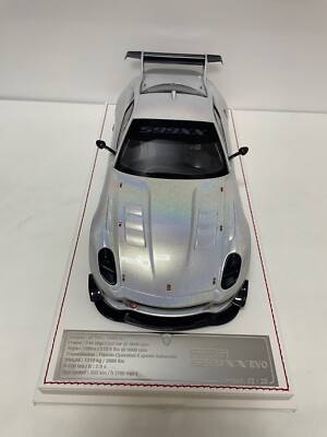 Ferrari 599XX EVO (Fantasy White) [Davis & Giovanni] 1/18 scale | eBay