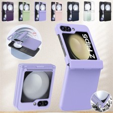 For Samsung Galaxy Z Flip 5 Shockproof Hinge PC Case Slim Protection Cover