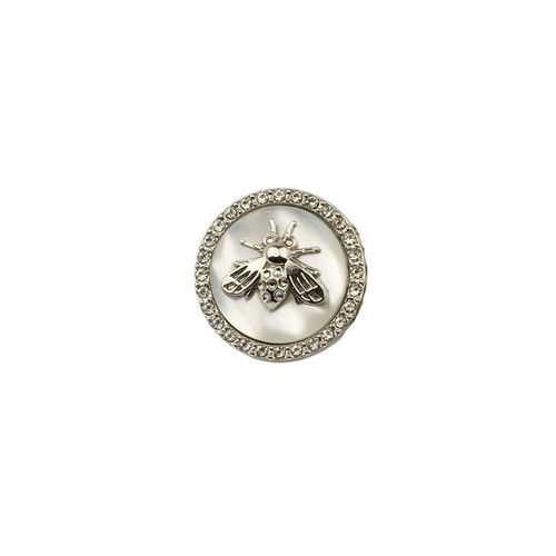 18MM-25MM Three-dimensional Little Bee Buttons Cardigan Sweater - Picture 16 of 17