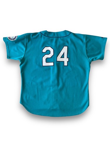 Vintage Russell Athletic Diamond Collection Seattle Mariners #24 Jersey Size 52 - Picture 2 of 24