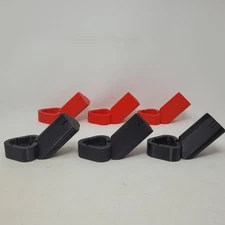 Fits Milwaukee M12 Tool and Battery Mount Holder Red Black 3 of Each Organizer