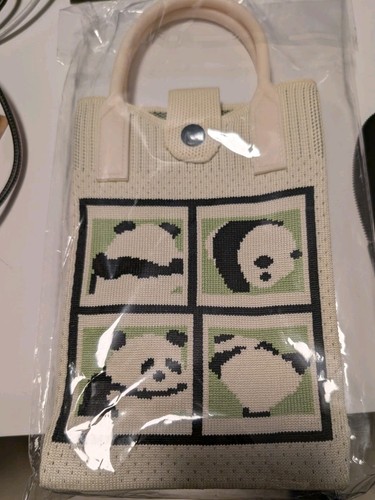 Cute Panda Mini Tote Bag