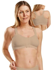 Alice Compression Bra Post Surgery, Adjustable Straps, Front Closure