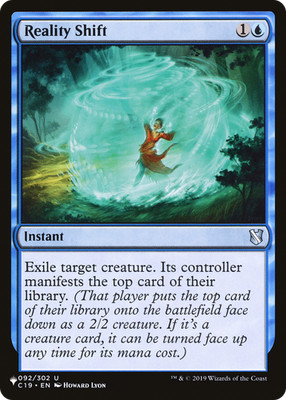 Reality Shift (C19) #092/302 (LP) List Reprints LIST LIST Magic MTG