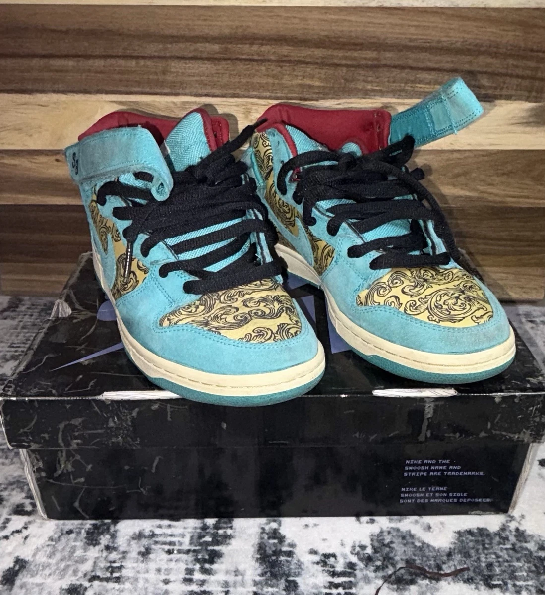靴 NIKE SB DUNK MID PREMIUM PEACOCK Nike Dunk Premium SB Mid Peacock | eBay