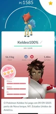 Hundo Keldeo mini Acc - Pokemon go