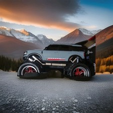 New Bright Remote Control Gray Ford Bronco Tr...