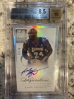 2012-13 Elite Series - Autographs Kobe Bryant #52 Aspirations Die-Cut /76 (AU)