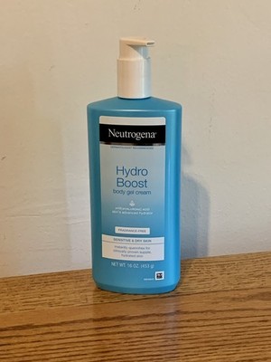 Neutrogena Hydro Boost Body Gel Cream - Fragrance-Free, Hyaluronic Acid, 16oz