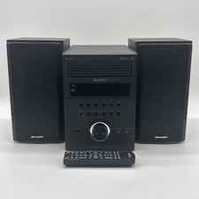 Sistema de microcomponentes Sharp XL-BH250 5 discos cambiador de CD radio Bluetooth - probado